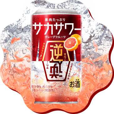 果肉たっぷり サカサワー